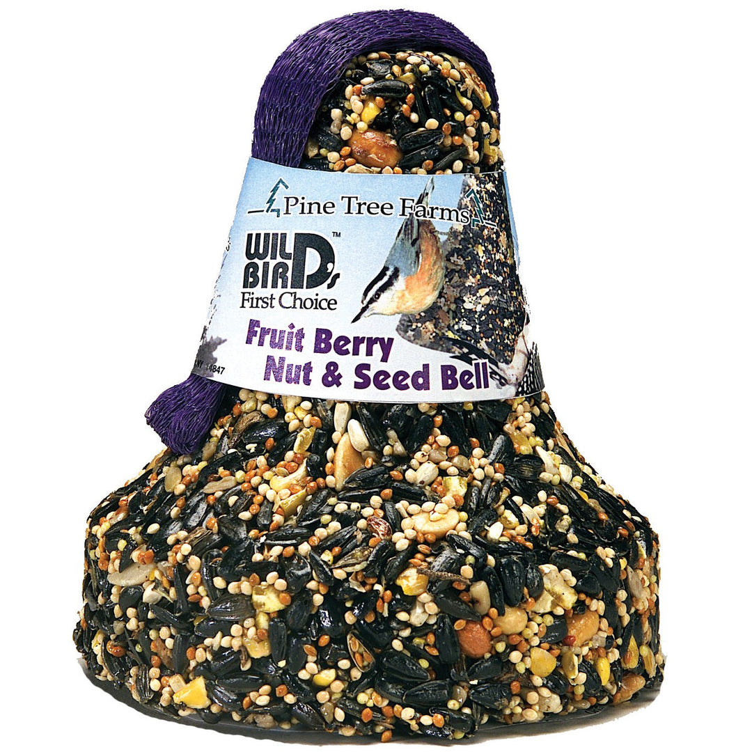 BIRD SEED BELL FRUIT BERRY NUT, 16 OZ