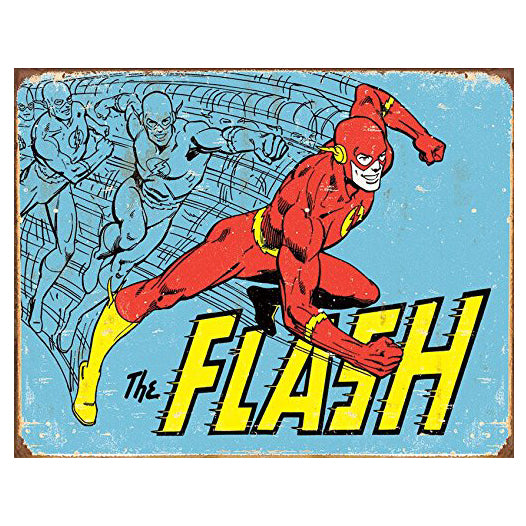 DC Comics-The Flash Retro Sign