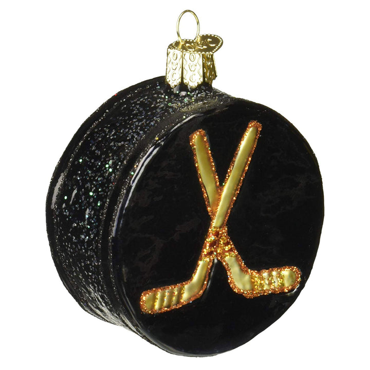 Hockey Puck Ornament