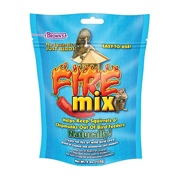 FIRE MIX SQUIRREL DETERRENT, 4 OZ.