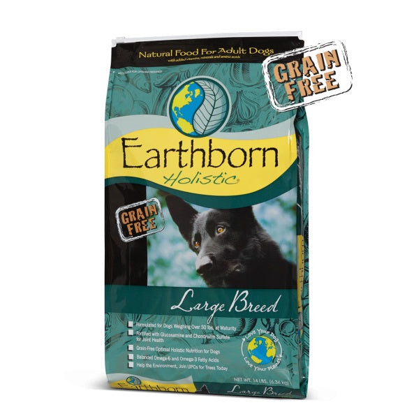 Earthborn Holistic Large Breed Dog Food, 25 LB