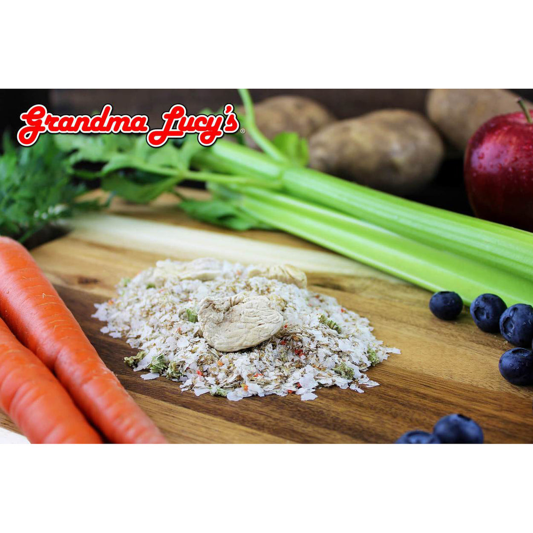 Grandma Lucy's Artisan Freeze-Dried Chicken Recipe Dog Food, 1 LB