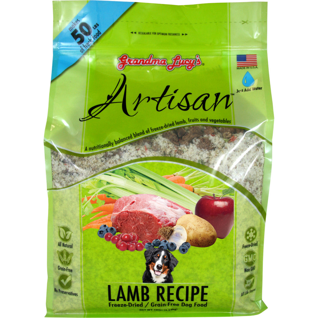 Grandma Lucy's Artisan Freeze-Dried Lamb Recipe Dog Food