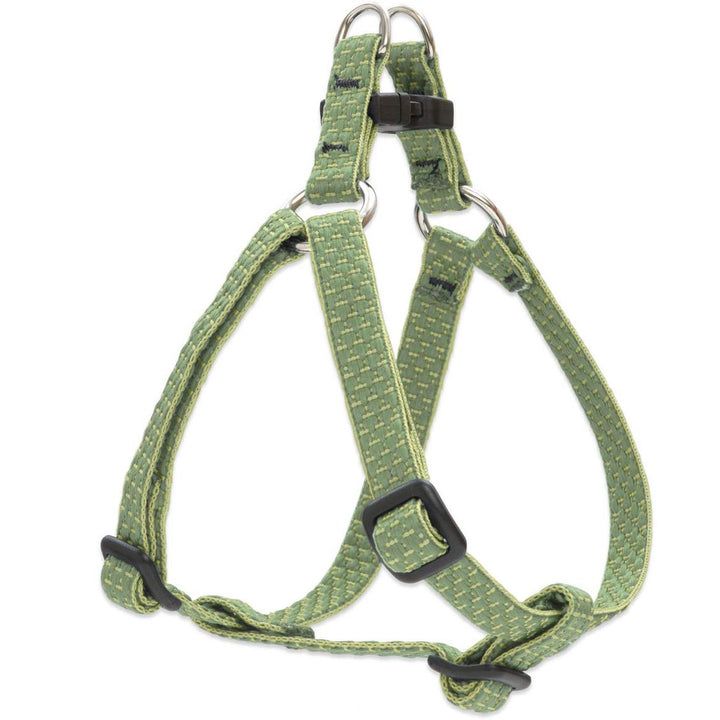 Lupine Eco Step-In Dog Harness, 1/2" Wide, 10"-13" Girth, Moss