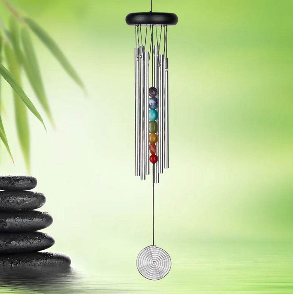 Woodstock Chakra Chime - Seven Stones