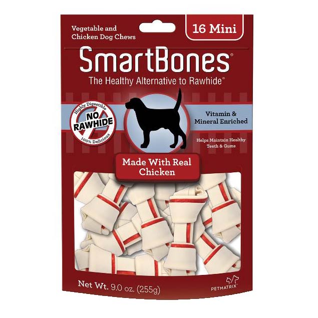 SMARTBONES CHICKEN, MINI 16 PACK