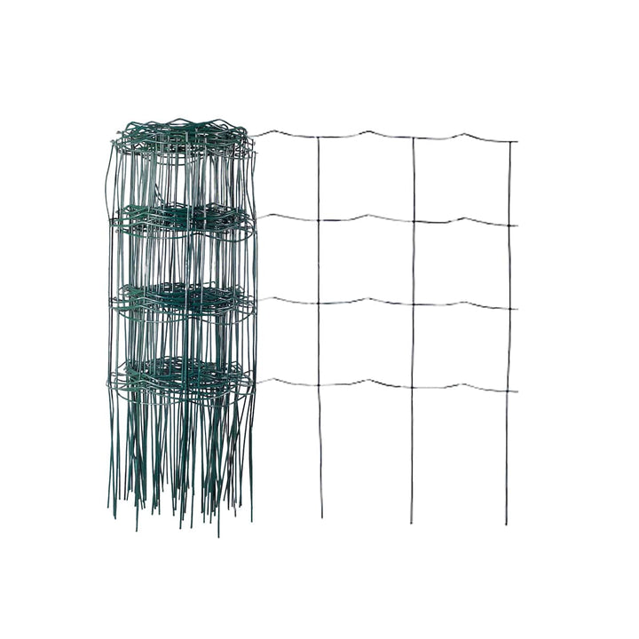 Garden Zone Pick-It Guard Border Fence, Green, 14 in. x 20 ft.