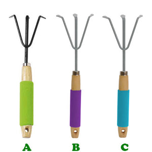 Terra Verde Cultivator W/ Wood Handle and Foam Grip