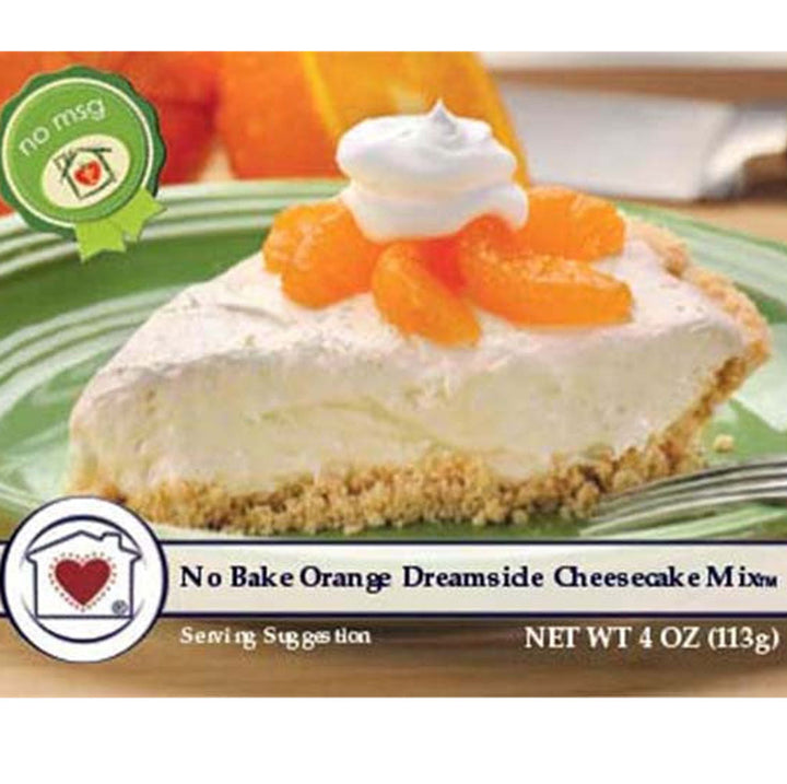 Country Home Creations No-Bake Orange Dreamsicle Cheesecake Mix, 4 oz.