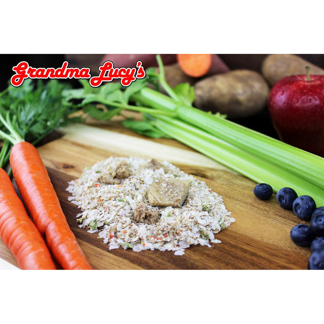 Grandma Lucy's Artisan Freeze-Dried Pork Recipe Dog Food, 1 LB