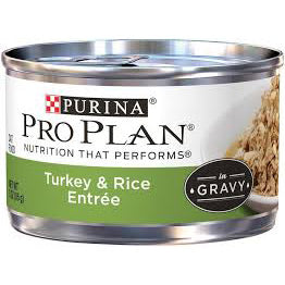 Purina Pro Plan Savor Turkey & Rice Entrée, 3 oz. Canned Cat Food