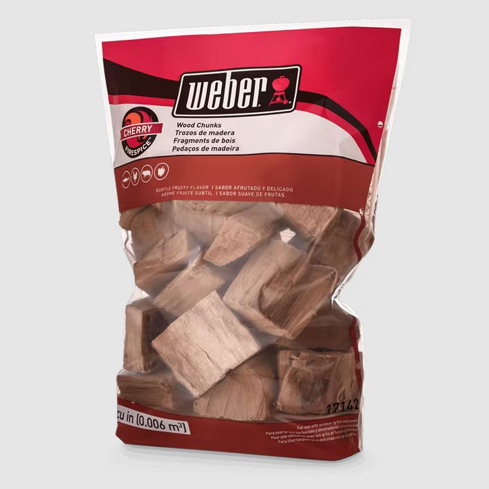 Weber, Cherry Smoking Chunks, 4 lb.