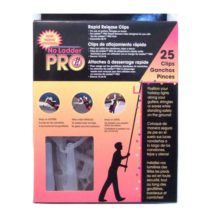 No Ladder Clips, 25 Count