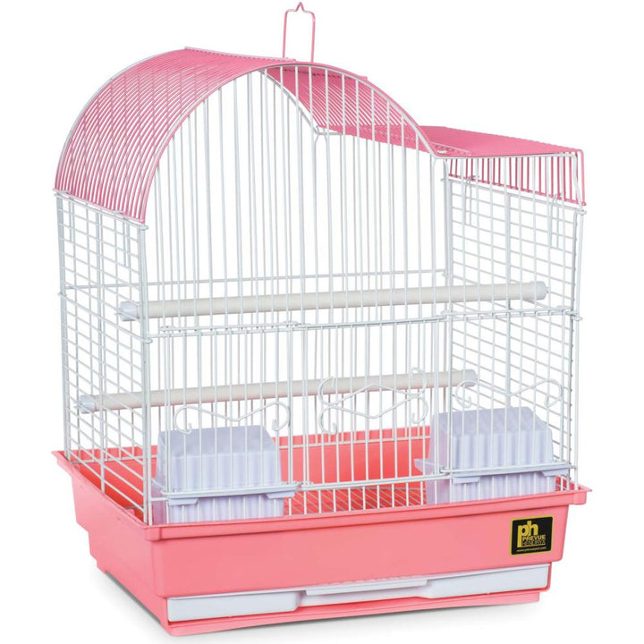 Parakeet Pastel Bird Cage, 13.5"L x 11"W x 16"H