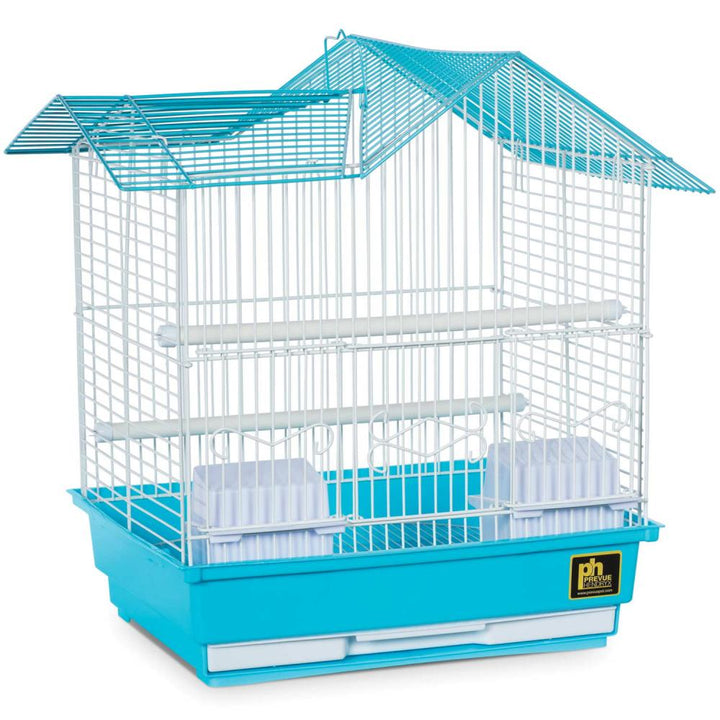 Parakeet Pastel Bird Cage, 13.5"L x 11"W x 16"H