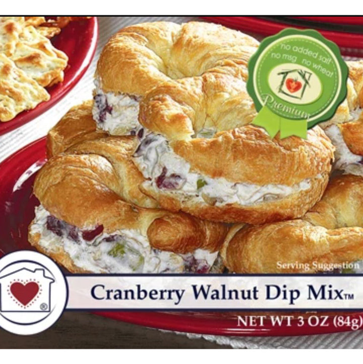 Country Home Creations Cranberry Walnut Dip Mix, 3 oz.