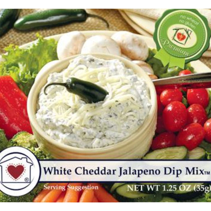 Country Home Creations White Cheddar Jalapeno Dip Mix, 1.25 oz.