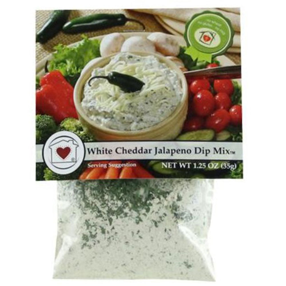 Country Home Creations White Cheddar Jalapeno Dip Mix, 1.25 oz.