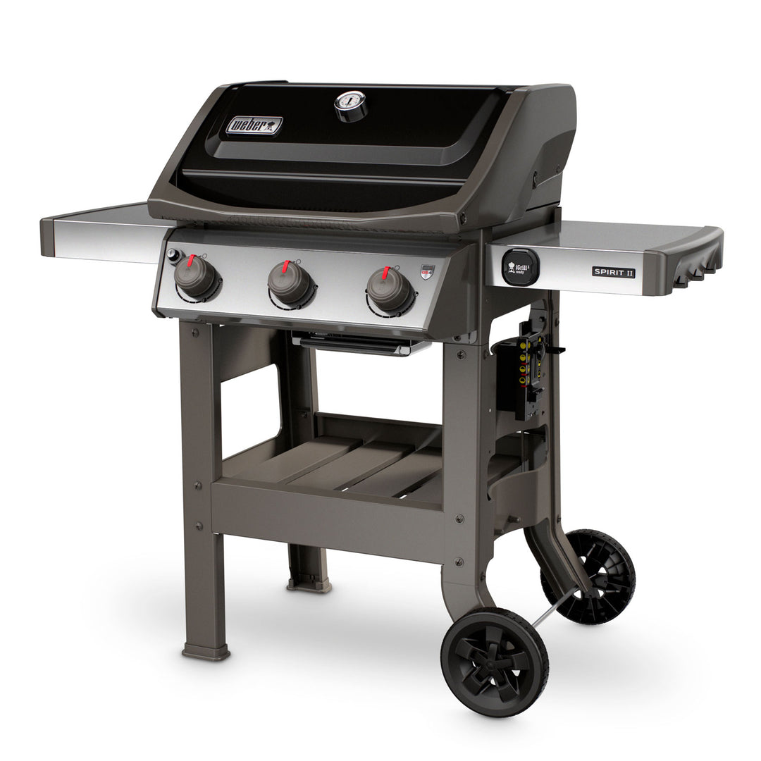 Weber Spirit II E-310 LP Gas Grill, Black