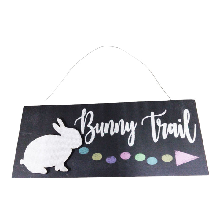 Easter Bunny Trail Sign, Sold Individually