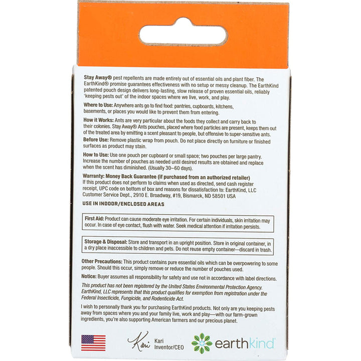 Earthkind Stay Away Ants Plant-Based Deterrent, 2.5 oz.