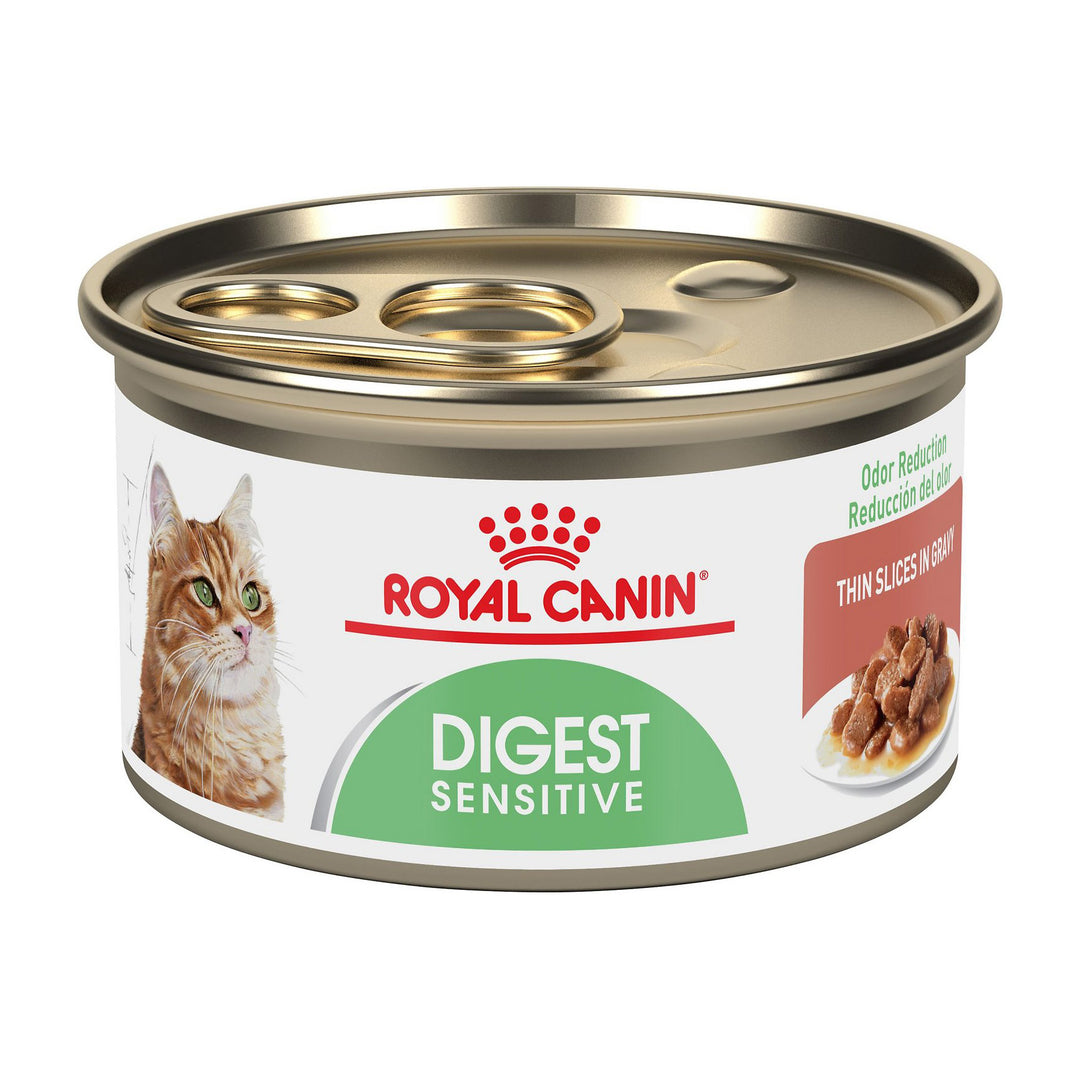 Royal Canin Digest Sensitive Thin Slices in Gravy, Canned Cat Food, 3 oz