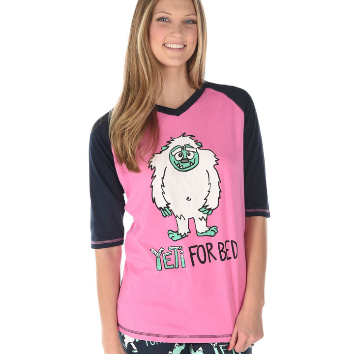 Yeti For Bed Women's Tall Tee, XS