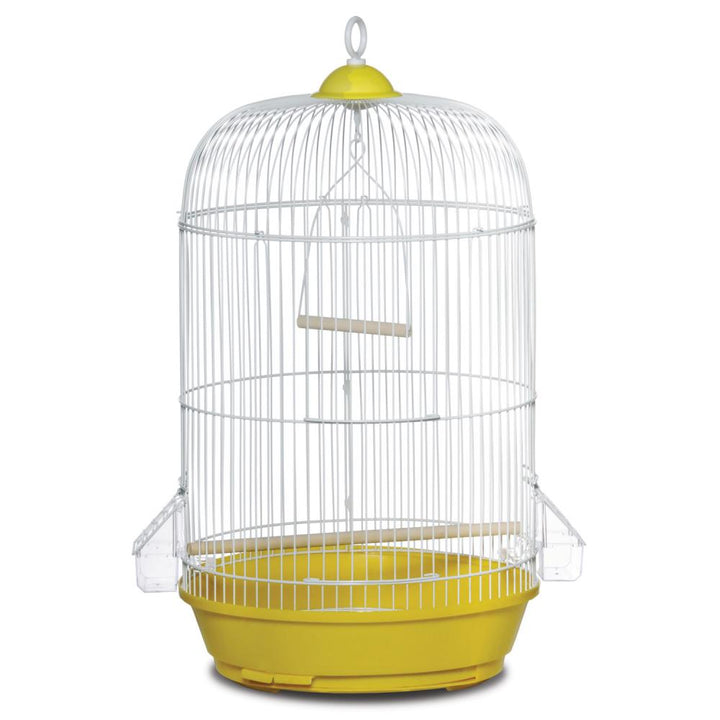 Small Round Bird Cage, 12.75" Dia x 26" High