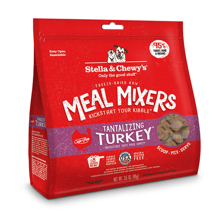 Stella & Chewy's Freeze-Dried Tantalizing Turkey Meal Mixers, 8 oz.