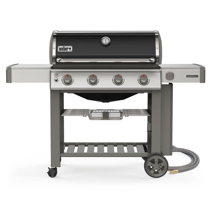 Weber Genesis II E-410 Natural Gas Grill, Black