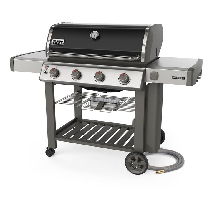Weber Genesis II E-410 Natural Gas Grill, Black