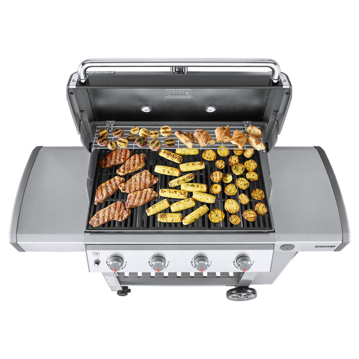 Weber Genesis II E-410 Natural Gas Grill, Black