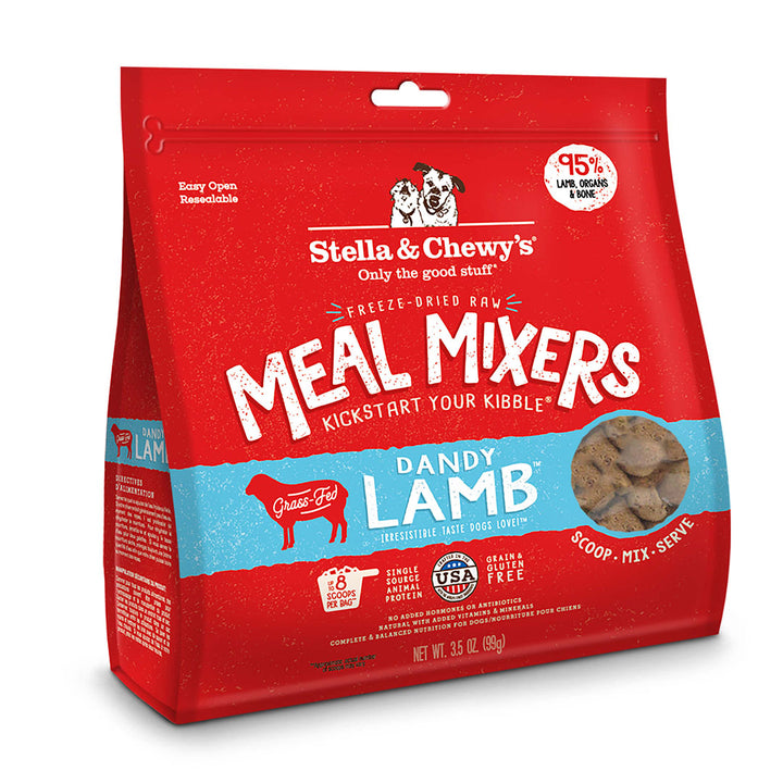 Stella & Chewy's Freeze-Dried Dandy Lamb Meal Mixers, 3.5 oz.