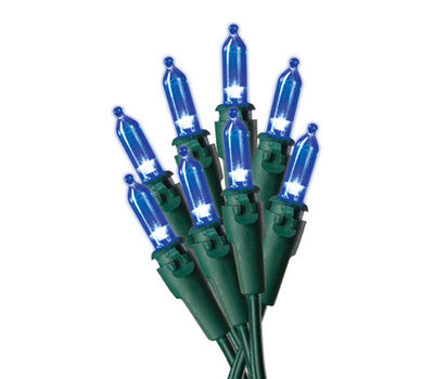 Holiday Wonderland&trade; LED T5 Mini Lights, 50-Lights, 12.25-Lighted Length, Blue