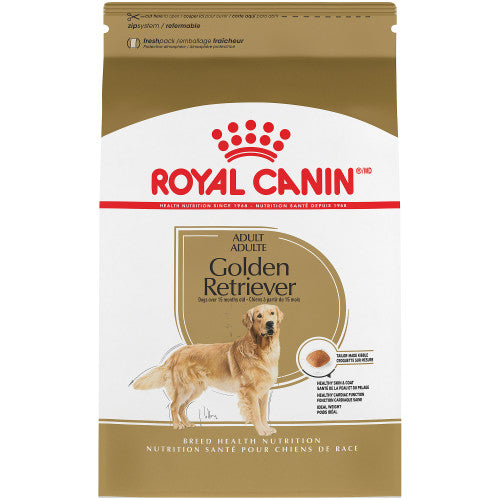 Royal Canin Golden Retriever Adult Dry Dog Food, 30 lb.