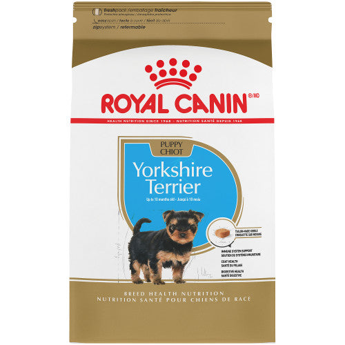 Royal Canin Yorkshire Terrier Puppy Dry Dog Food, 2.5 lb.