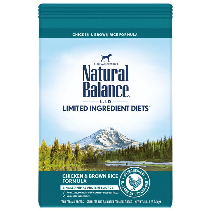 Natural Balance Limited Ingredient Diet Chicken & Brown Rice Dry Dog Food