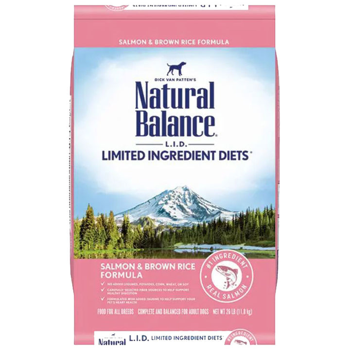 Natural Balance Limited Ingredient Diet Salmon & Brown Rice Dry Dog Food