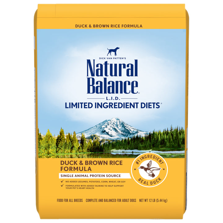 Natural Balance Limited Ingredient Diet Duck & Brown Rice Dry Dog Food