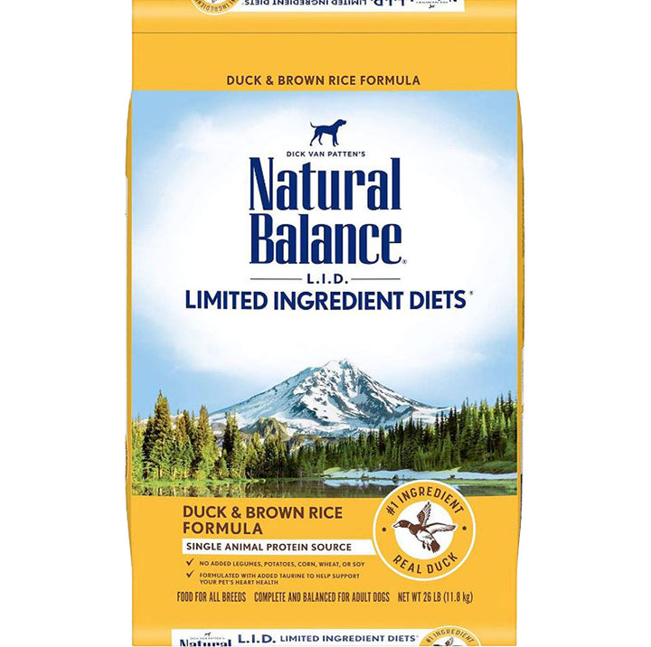 Natural Balance Limited Ingredient Diet Duck & Brown Rice Dry Dog Food