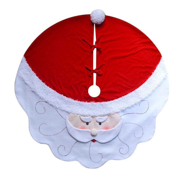 Kurt Adler 52-Inch Santa Head Tree Skirt