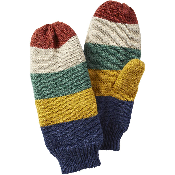 Stripe Mittens, Bold