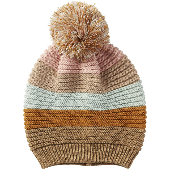 Stripe Beanie, Pastel