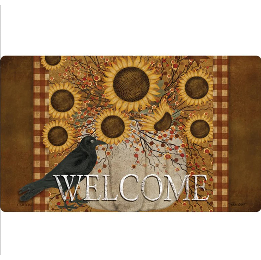 Carson, Pumpkin & Sunflowers Mat
