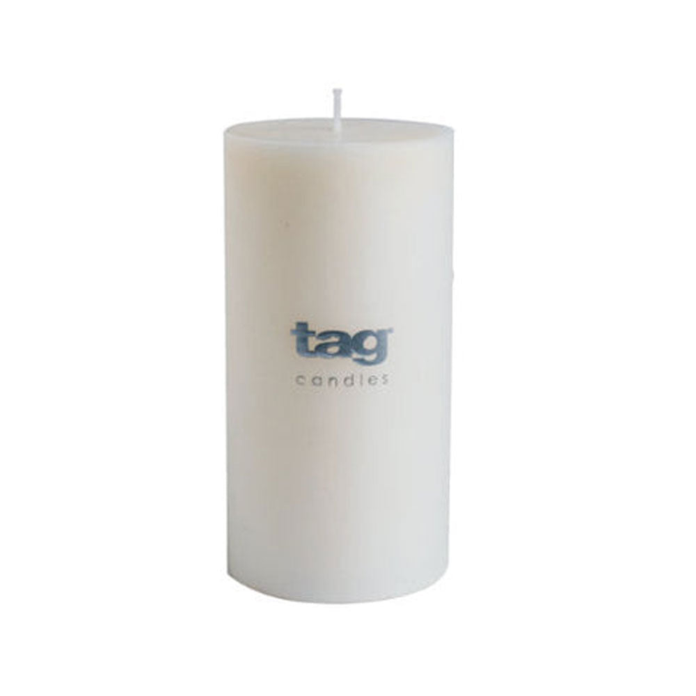 Tag Candles, Chapel Pillar Candle 3X6, White