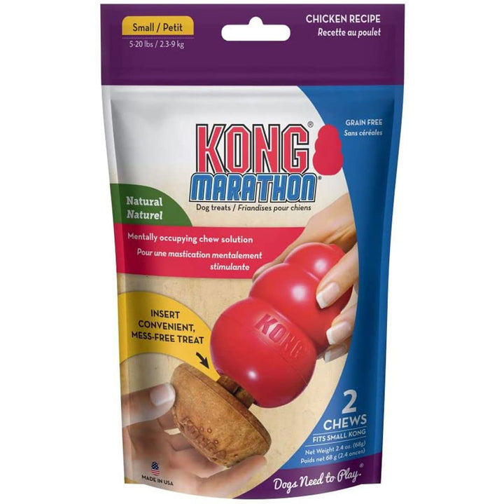 Kong, Marathon 2 pk, Chicken, Small