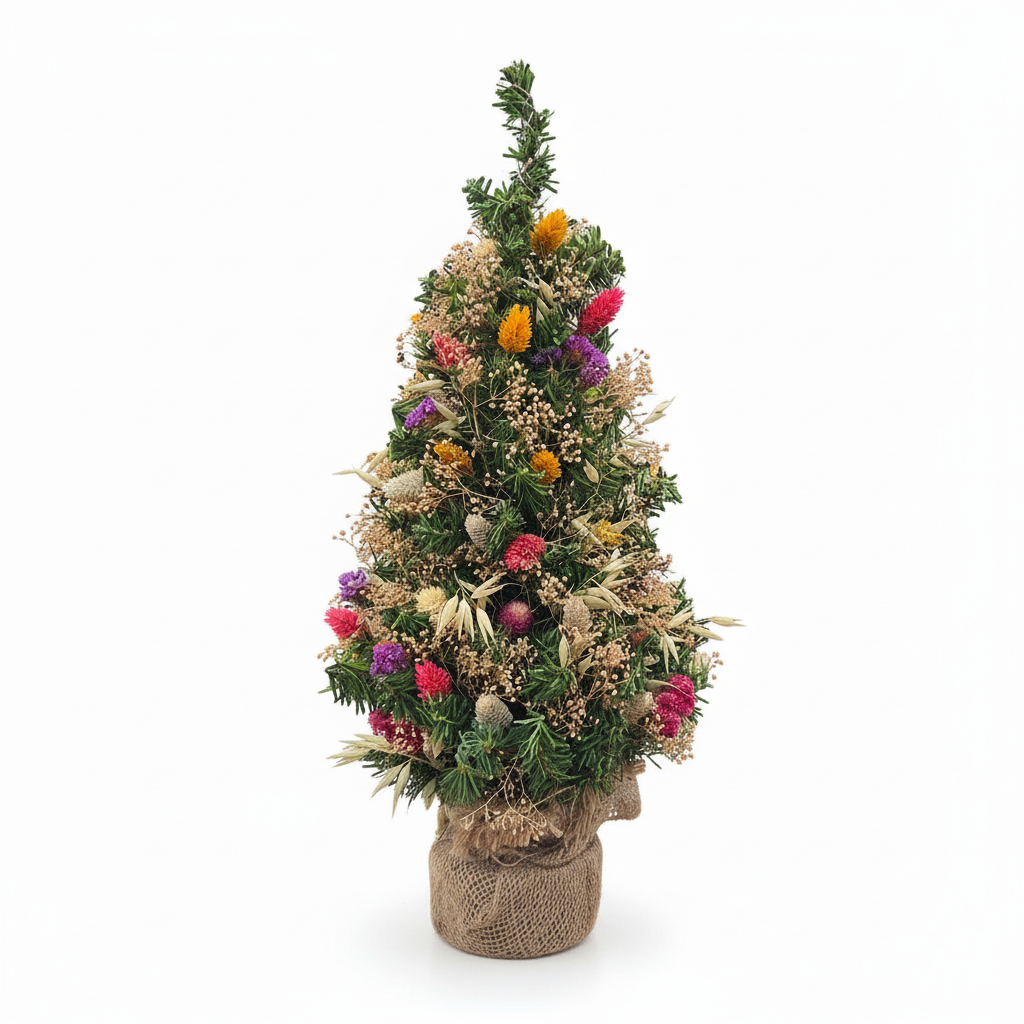Workshop Wednesday: Dried Floral Christmas Tree