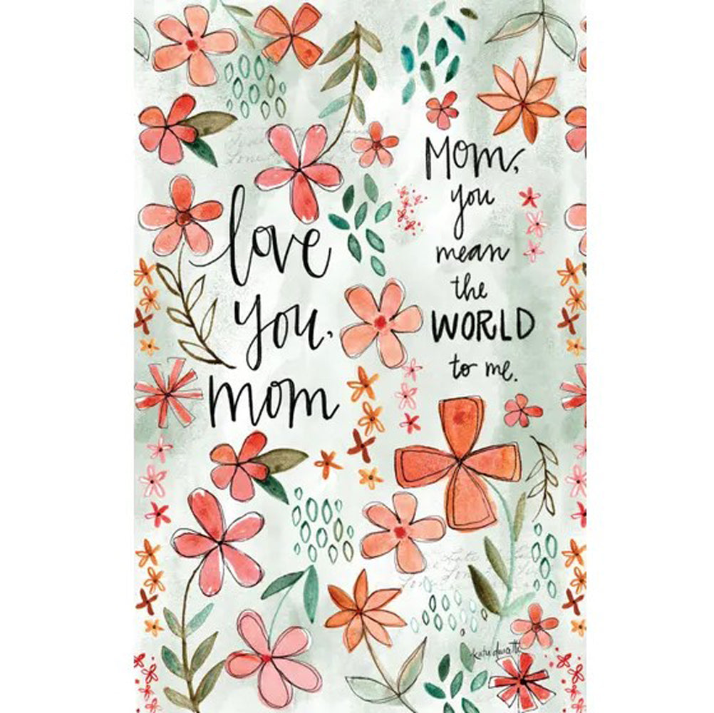 Studio M, Love you Mom Mini Art Pole, 13"