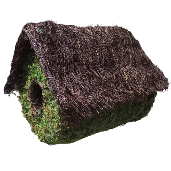 Supermoss Woven Birdhouse- Loghouse