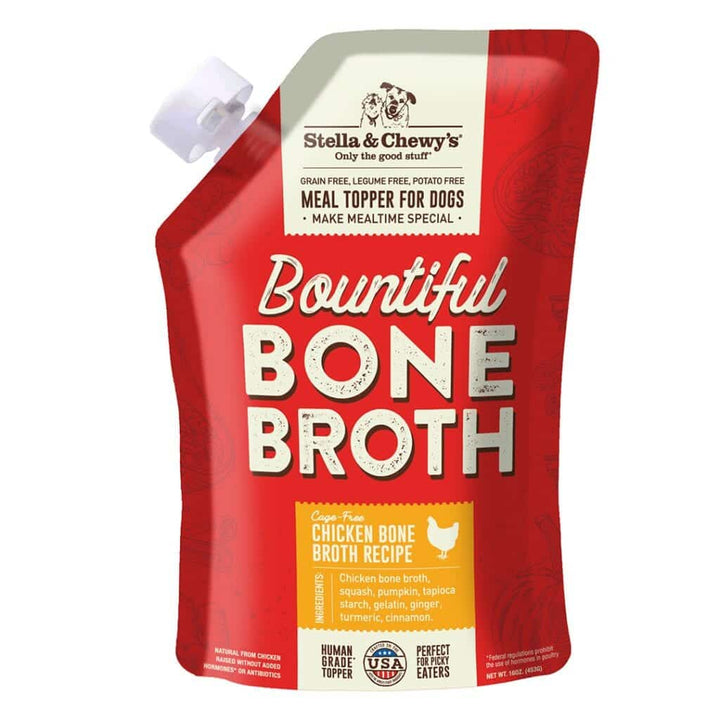 Stella & Chewy's Bountiful Bone Broth, Cage-Free Chicken Recipe, 16 oz.